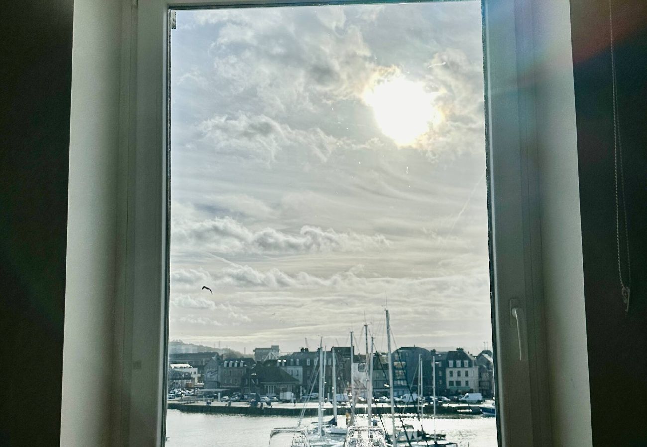Apartment in Dieppe - CHAMPLAIN DUPLEX Dieppe Vue mer Port de plaisance