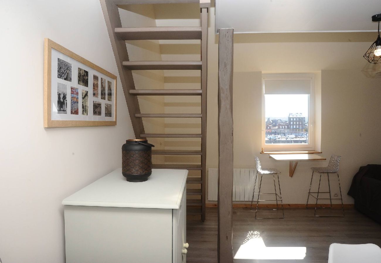 Apartment in Dieppe - CHAMPLAIN DUPLEX Dieppe Vue mer Port de plaisance