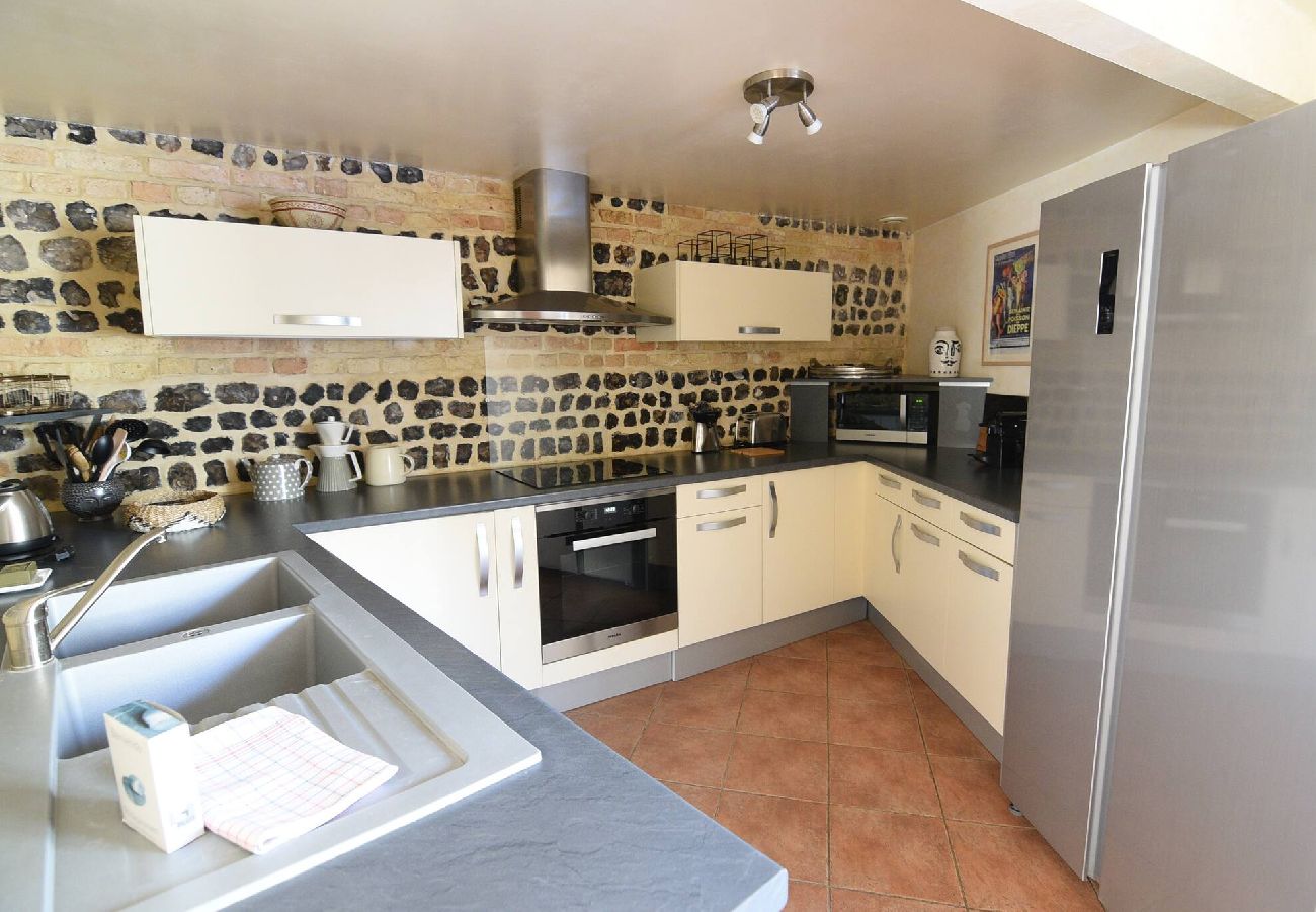 Terraced House in Dieppe - FALAISES DE L'ESTRAN Dieppe entre port et plage