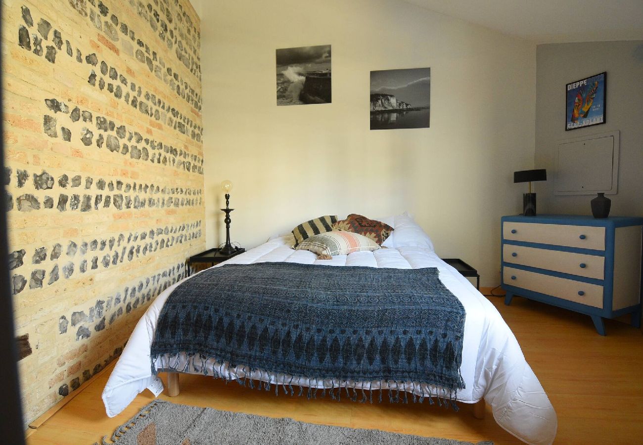 Terraced House in Dieppe - FALAISES DE L'ESTRAN Dieppe entre port et plage