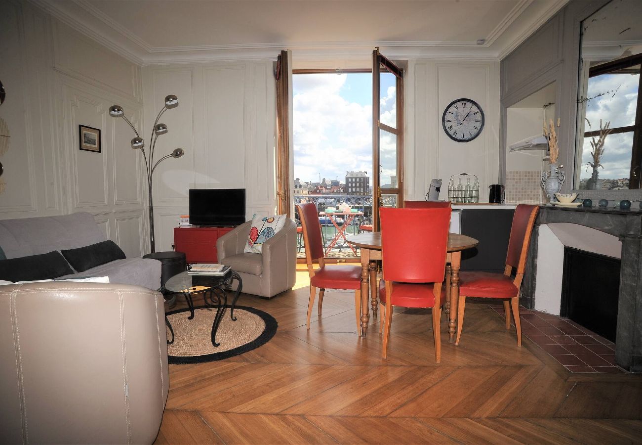 Apartment in Dieppe - ANVERS Dieppe Vue port de plaisance