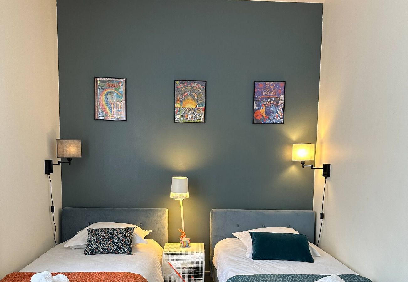 Apartment in Dieppe - GAMBETTA Dieppe Vue et proche centre ville