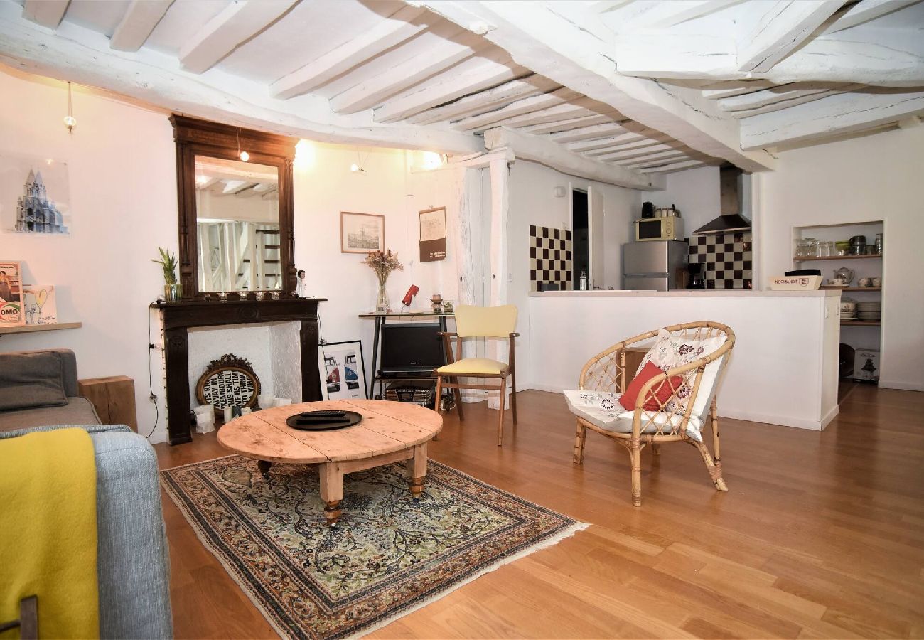 Apartment in Dieppe - VENT D'OUEST Duplex Dieppe centre ville