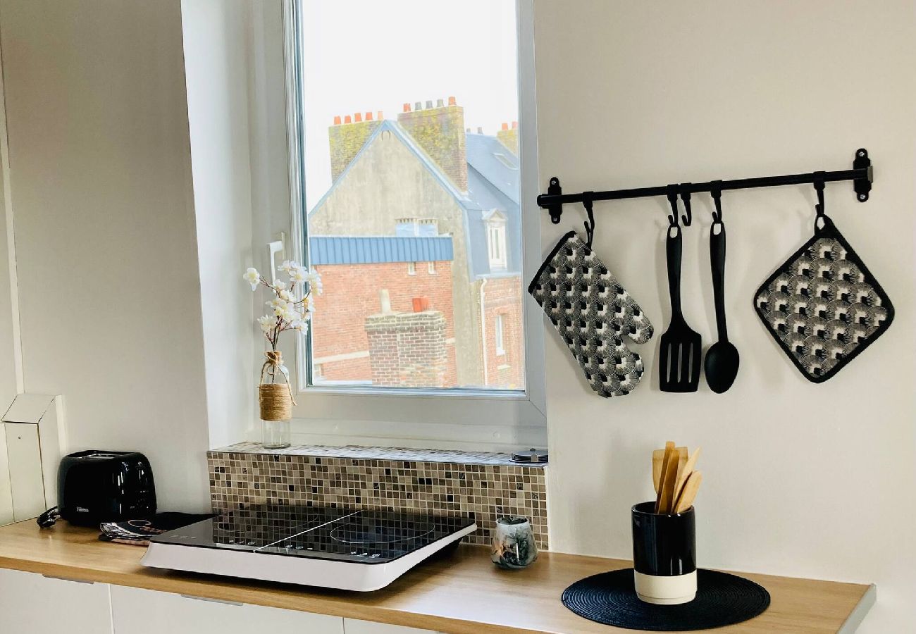 Studio in Dieppe - BELLE VUE Dieppe Vue mer