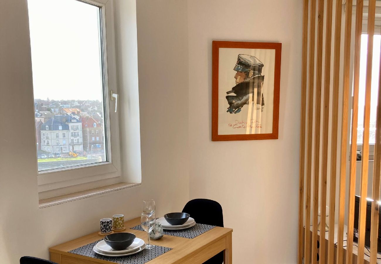 Studio in Dieppe - BELLE VUE Dieppe Vue mer