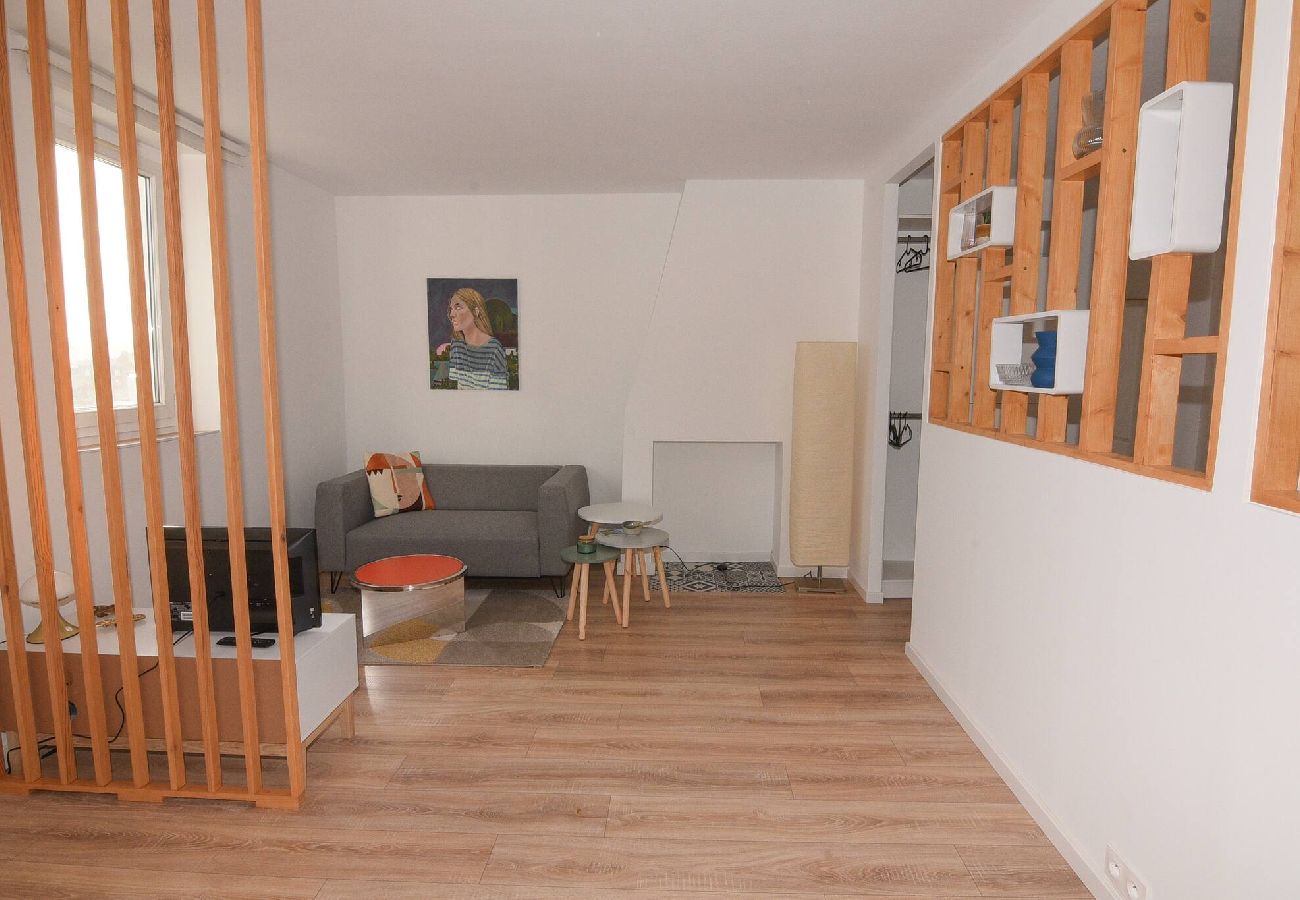 Studio in Dieppe - BELLE VUE Dieppe Vue mer