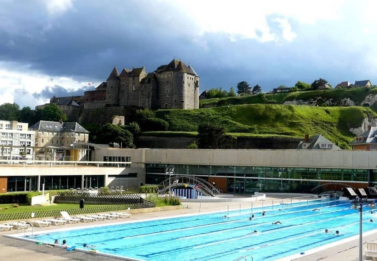 Studio in Dieppe - PAILLOTE Dieppoise Dieppe vue port exceptionnelle