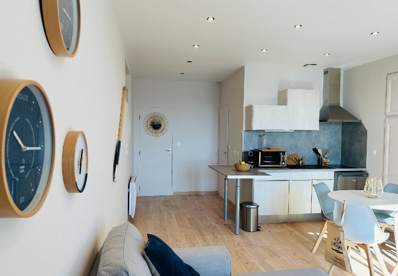 Studio in Dieppe - PAILLOTE Dieppoise Dieppe vue port exceptionnelle