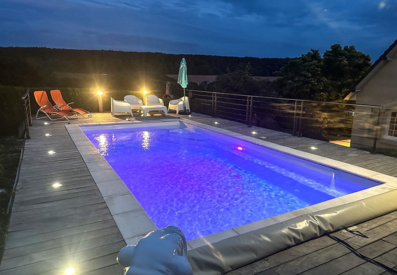 House in Martin-Eglise - LE PETIT PARADIS tout confort avec piscine extérie