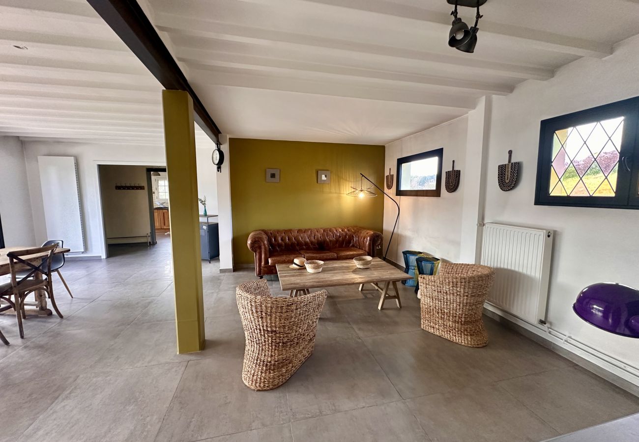 House in Martin-Eglise - LE PETIT PARADIS tout confort avec piscine extérie