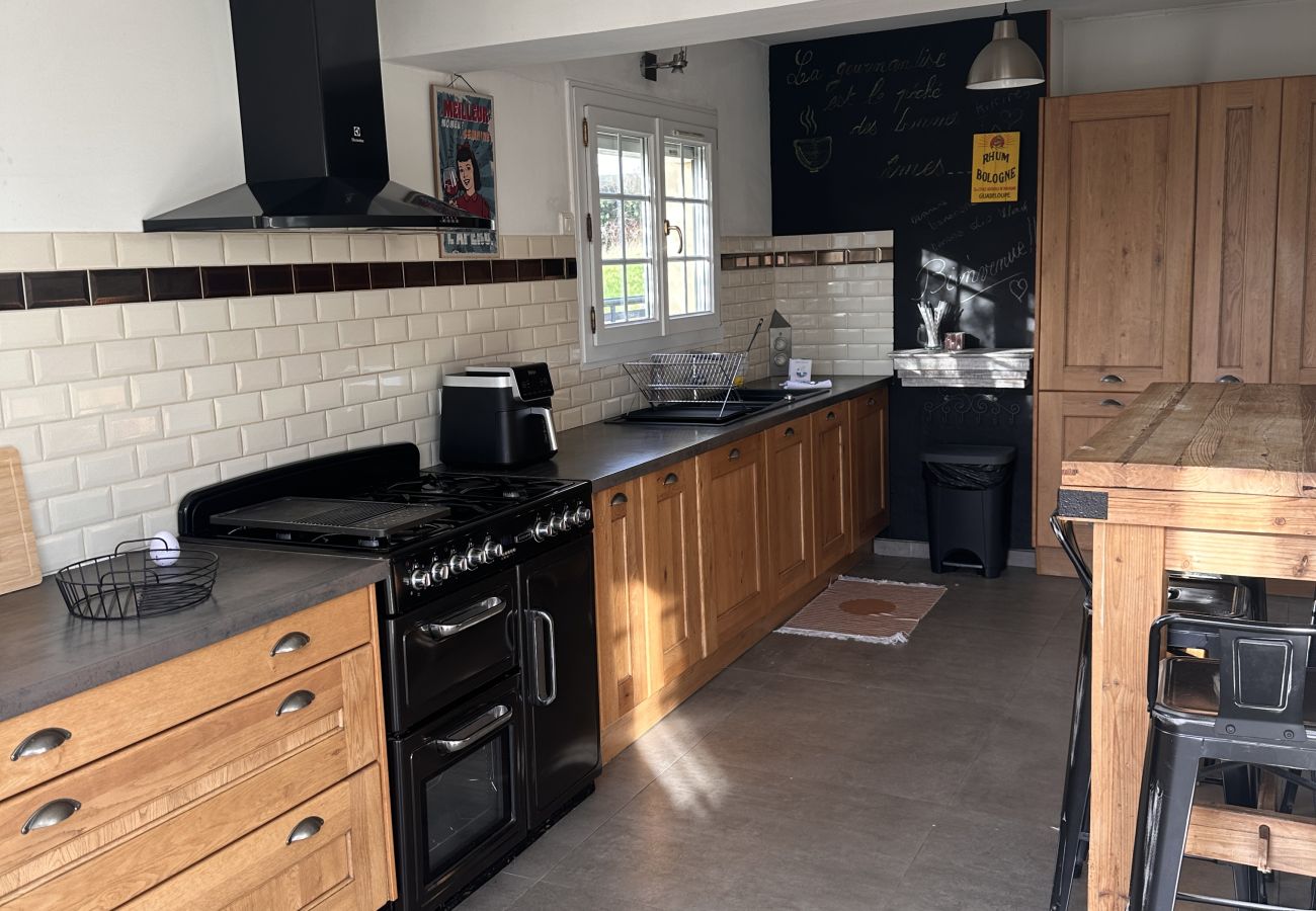 House in Martin-Eglise - LE PETIT PARADIS tout confort avec piscine extérie