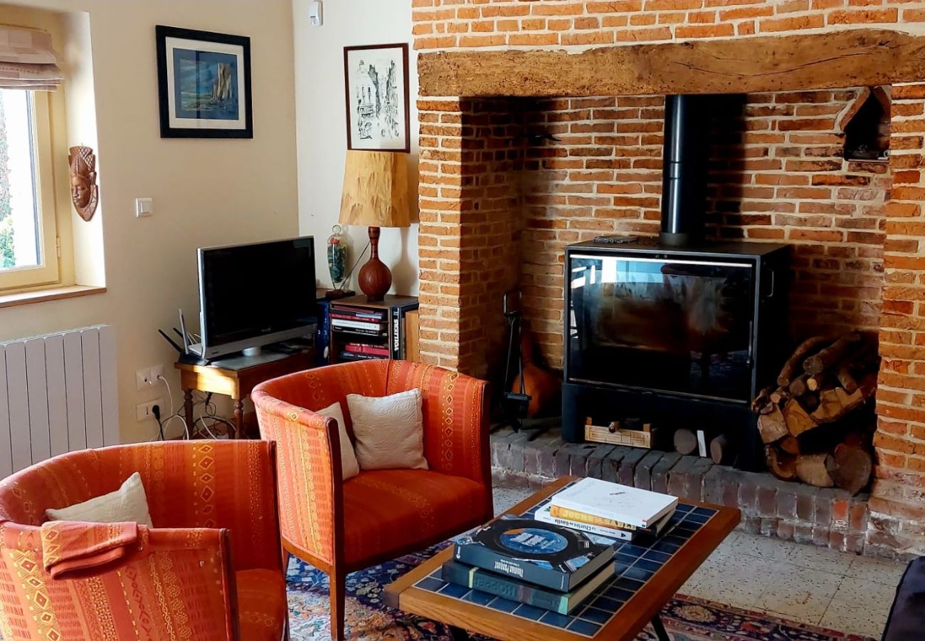 Terraced House in Varengeville-sur-Mer - MURMURE DES PEUPLIERS entre nature et