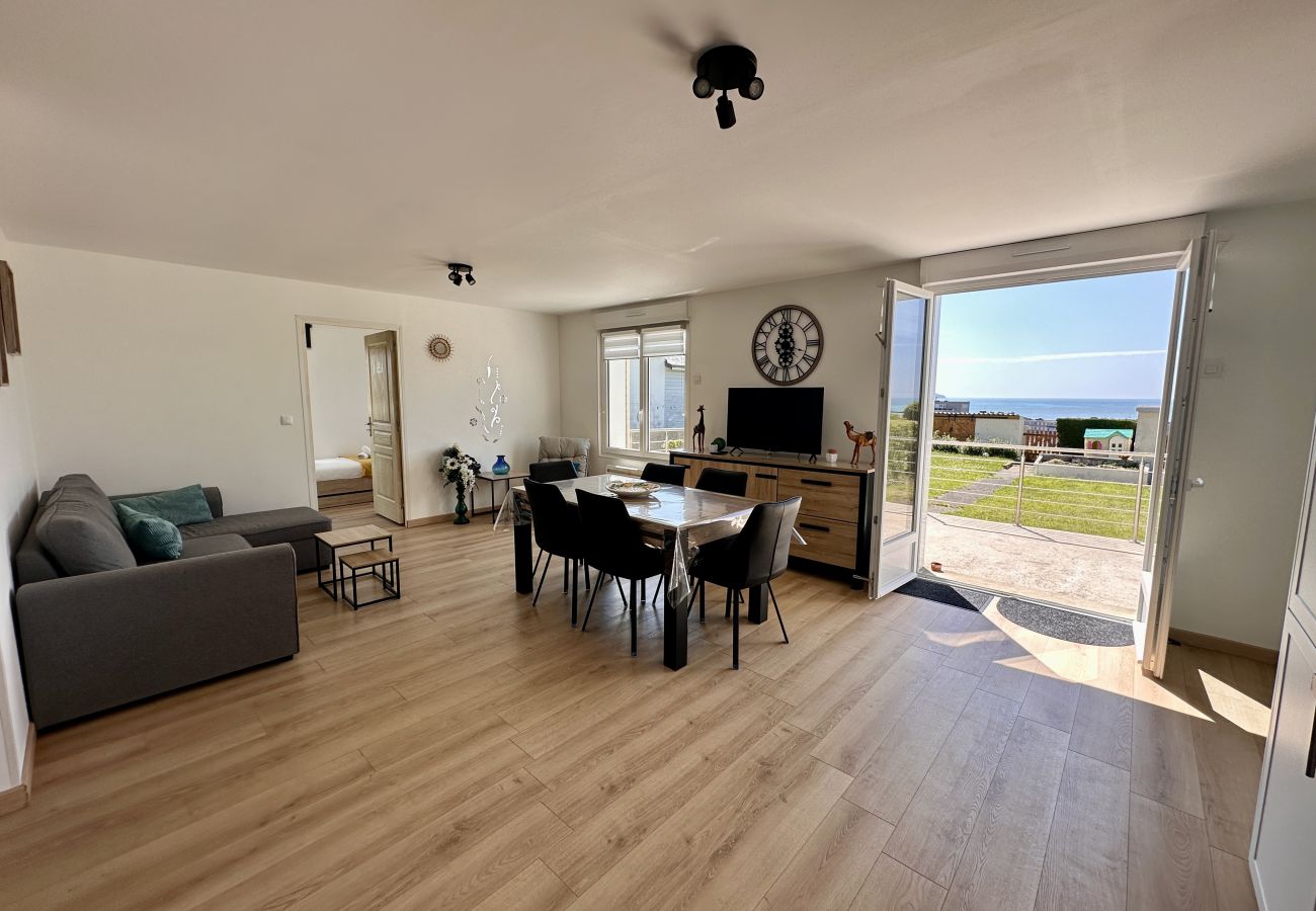 House in Dieppe - LES PETITS OISEAUX Maison vue mer 2 Chambres - Ter