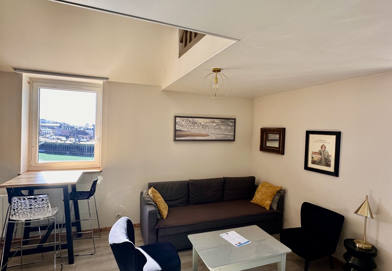 Appartement à Dieppe - CHAMPLAIN DUPLEX Dieppe Vue mer Port de plaisance