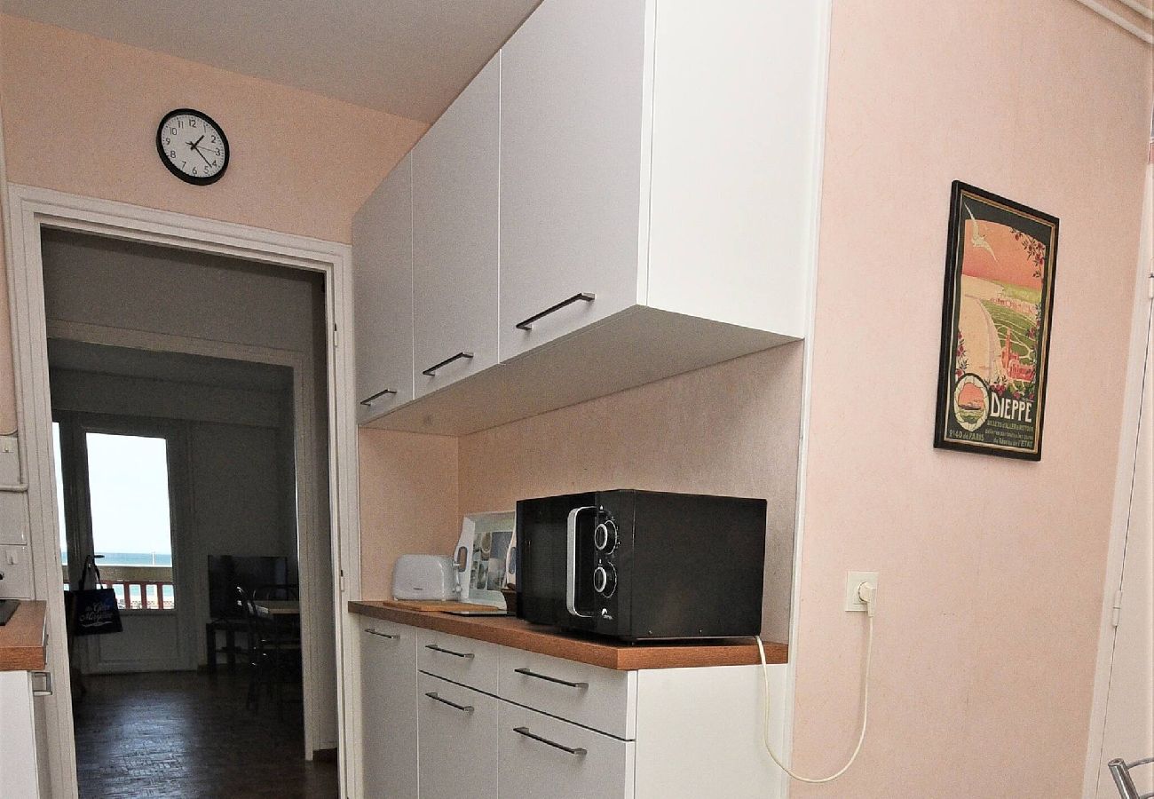 Appartement à Dieppe - DIEPPE PLAGE vue Mer avec balcon