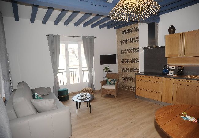 Appartement à Dieppe - COLOMBAGE BLEU Dieppe entre le port et la plage