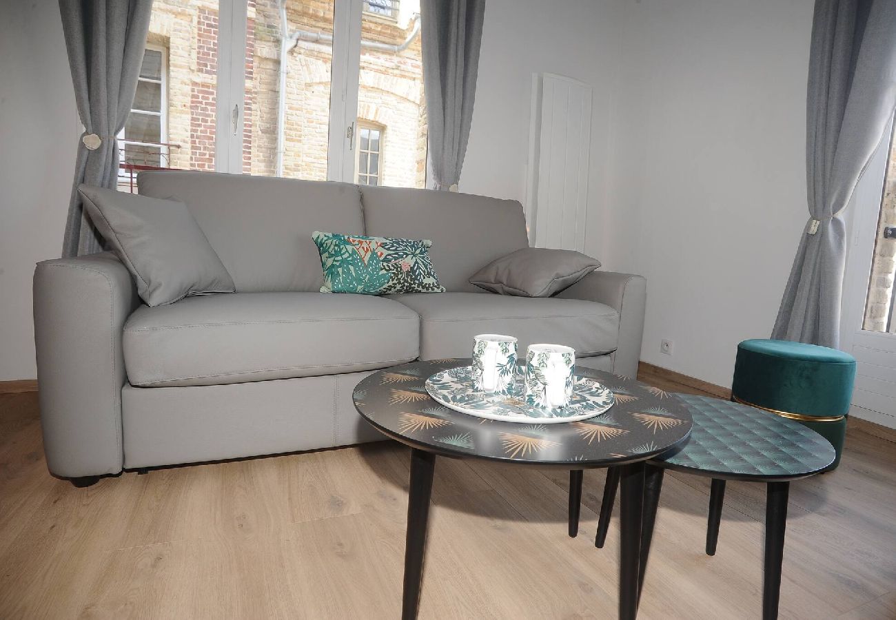 Appartement à Dieppe - COLOMBAGE BLEU Dieppe entre le port et la plage