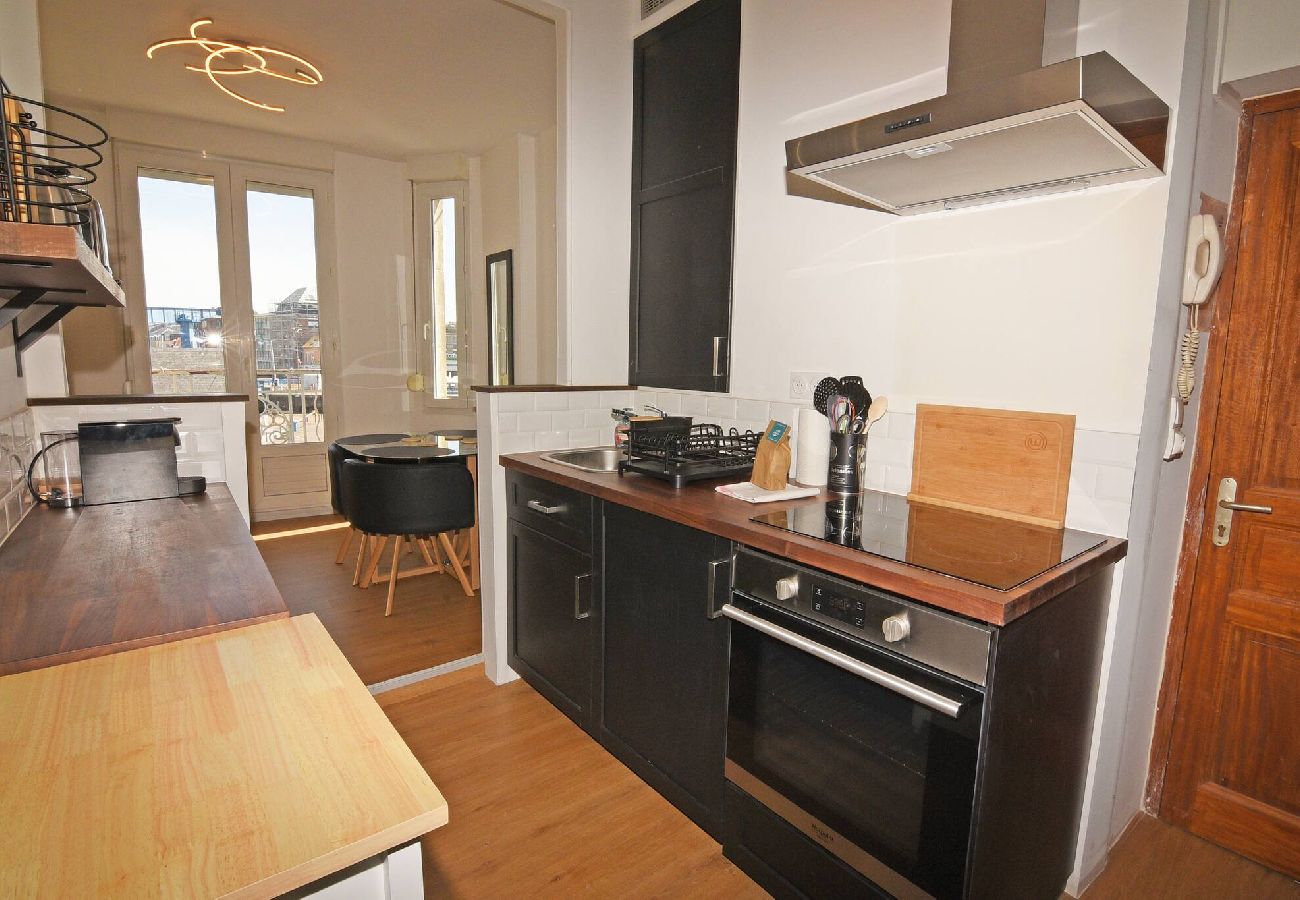 Appartement à Dieppe - ANGO Dieppe centre ville Vue Port