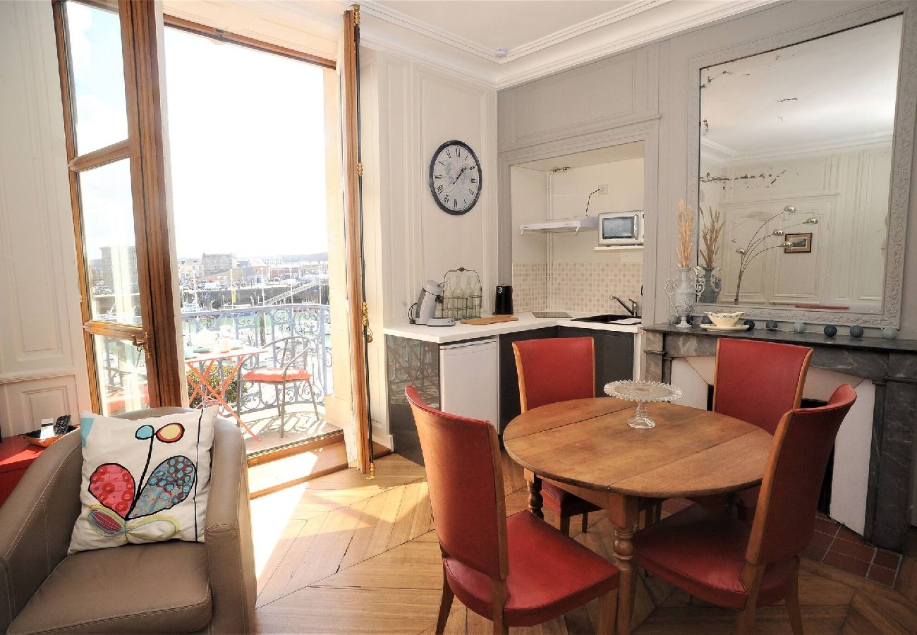 Appartement à Dieppe - ANVERS Dieppe Vue port de plaisance