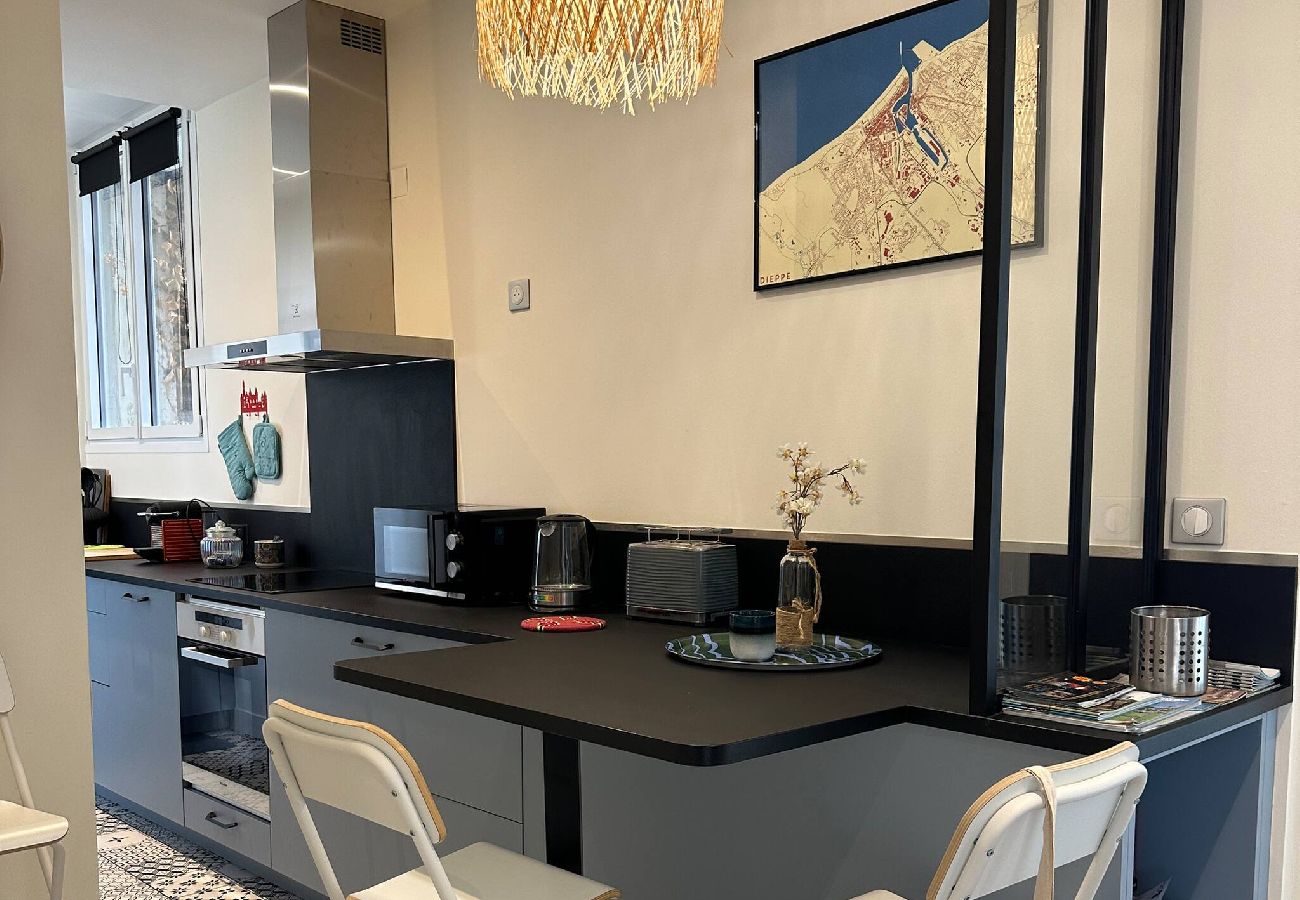 Appartement à Dieppe - GAMBETTA Dieppe Vue et proche centre ville