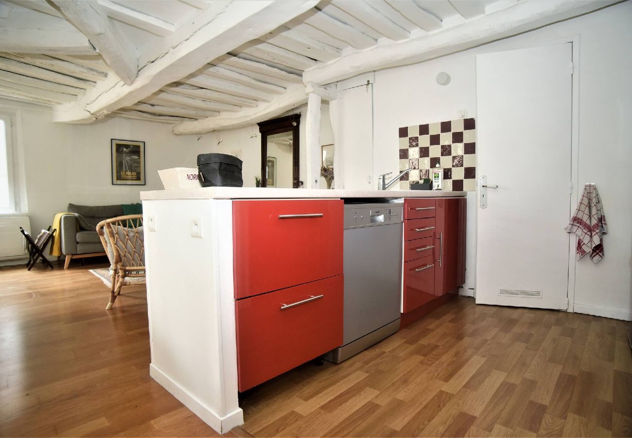 Appartement à Dieppe - VENT D'OUEST Duplex Dieppe centre ville