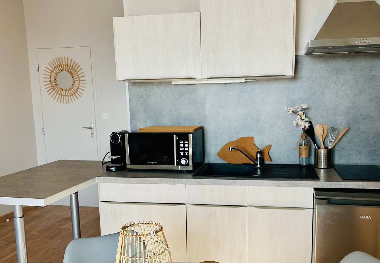 Studio à Dieppe - PAILLOTE Dieppoise Dieppe vue port exceptionnelle