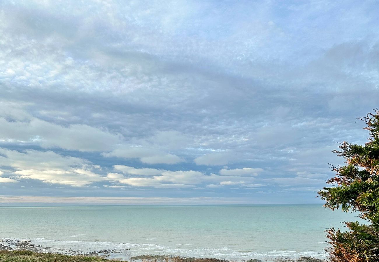 Maison à Quiberville - VILLA LES MOUETTES Quiberville vue mer