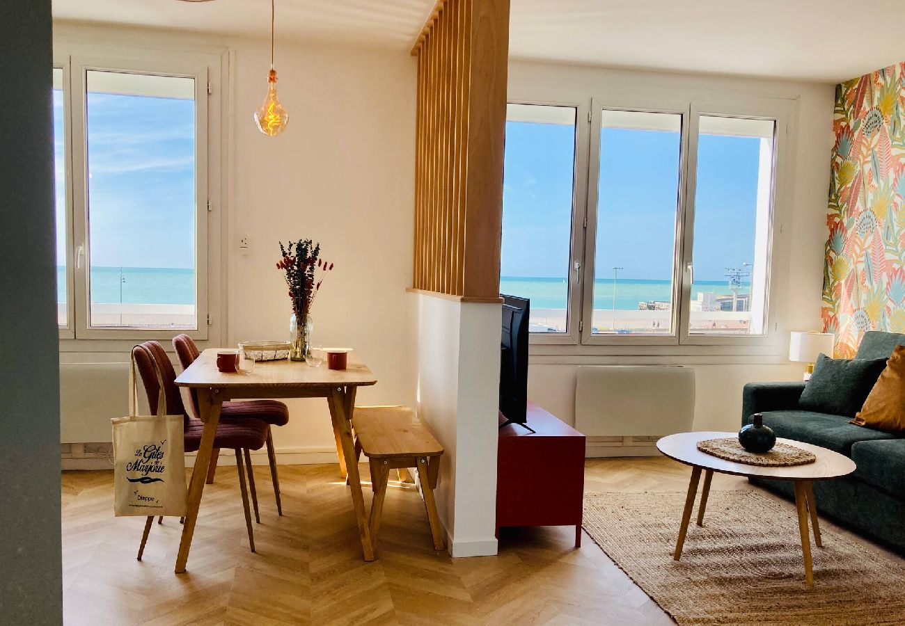 Appartement à Dieppe - Rêve Salé Appartement Vue Mer