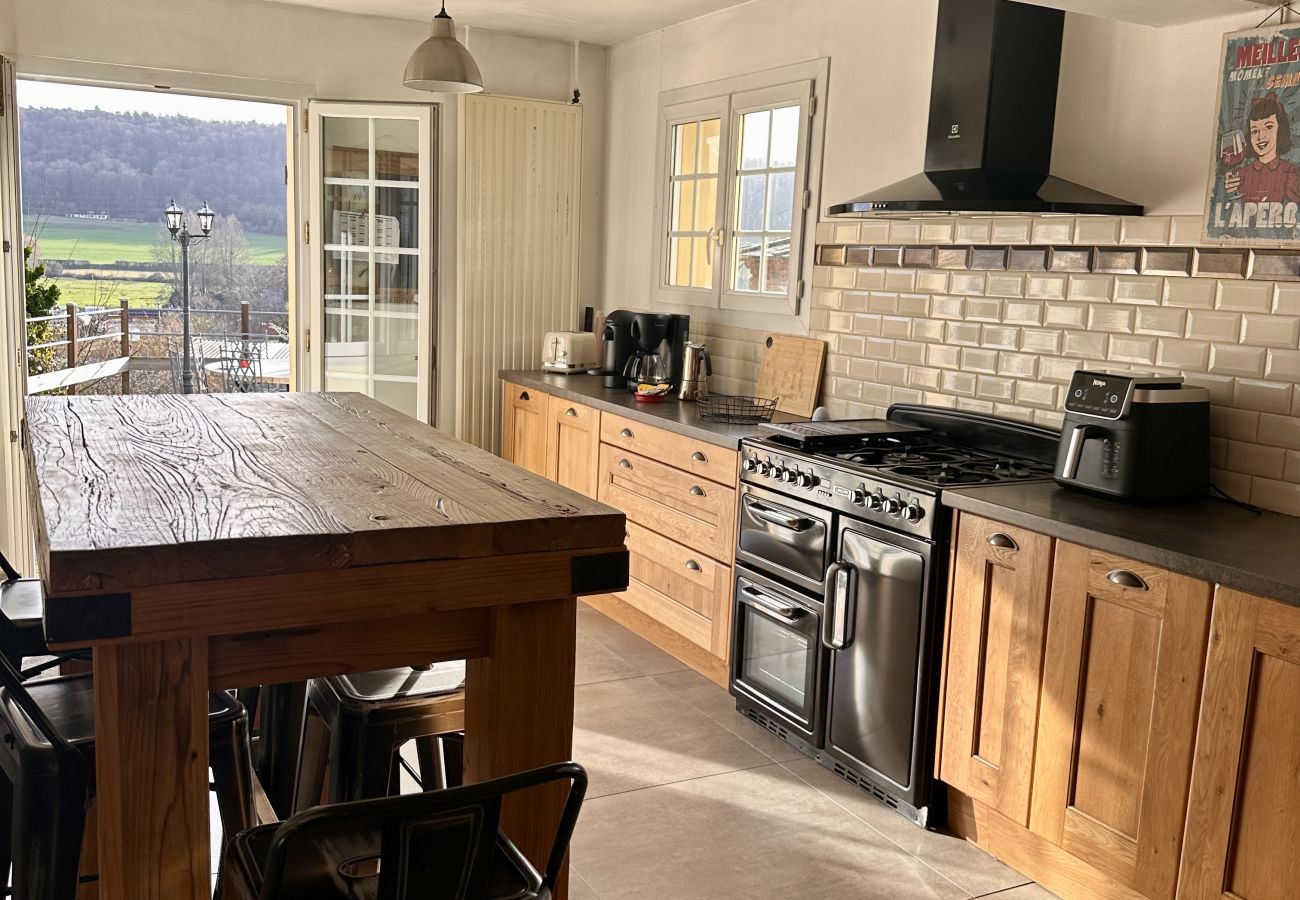 Maison à Martin-Eglise - LE PETIT PARADIS tout confort avec piscine extérie