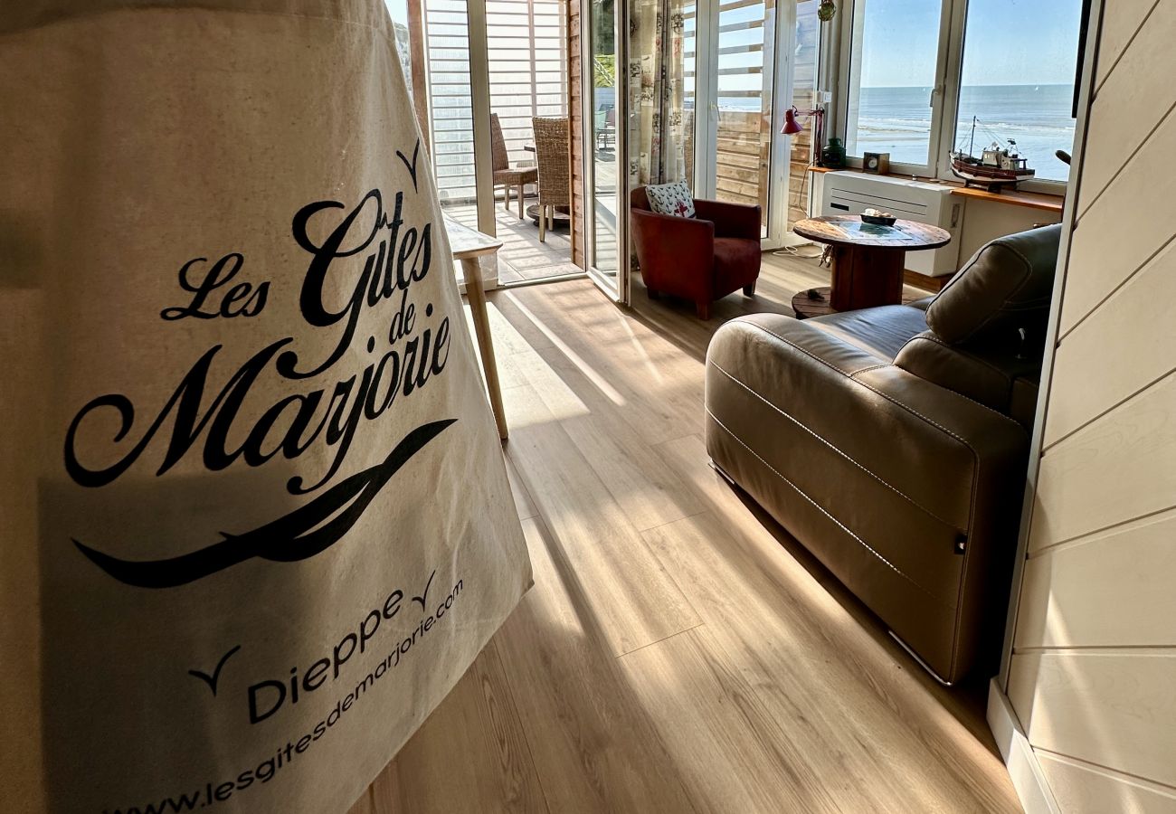 Appartement à Neuville-lès-Dieppe - VUE MER EXCEPTIONNELLE – accès plage de Puys