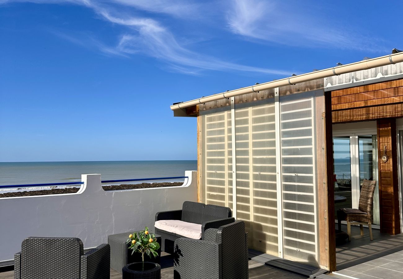 Appartement à Neuville-lès-Dieppe - VUE MER EXCEPTIONNELLE – accès plage de Puys